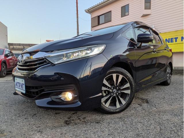 シャトル ハイブリッドＸ　純正メモリーナビ　ＢＴオーディオ　ワンセグ　バックカメラ　衝突軽減ブレーキ　障害物センサー　オートＬＥＤ　フォグ　クルコン　オートエアコン　ドラレコ　ステアリモコン　パドルシフト　純正アルミ　ＥＴＣ（53枚目）