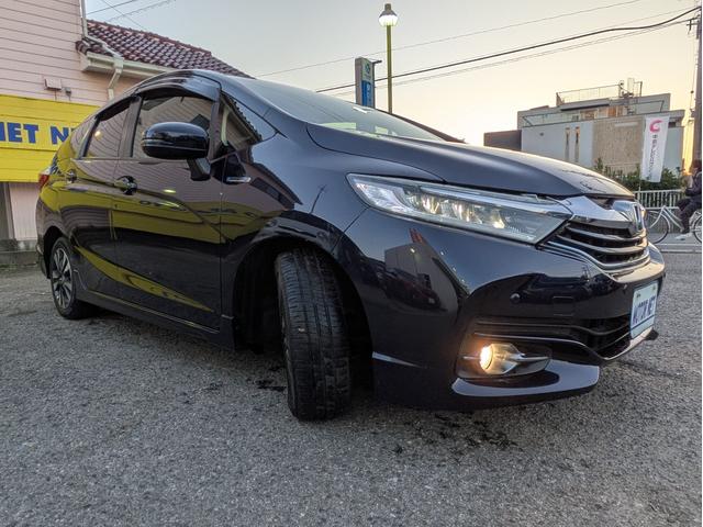 シャトル ハイブリッドＸ　純正メモリーナビ　ＢＴオーディオ　ワンセグ　バックカメラ　衝突軽減ブレーキ　障害物センサー　オートＬＥＤ　フォグ　クルコン　オートエアコン　ドラレコ　ステアリモコン　パドルシフト　純正アルミ　ＥＴＣ（55枚目）