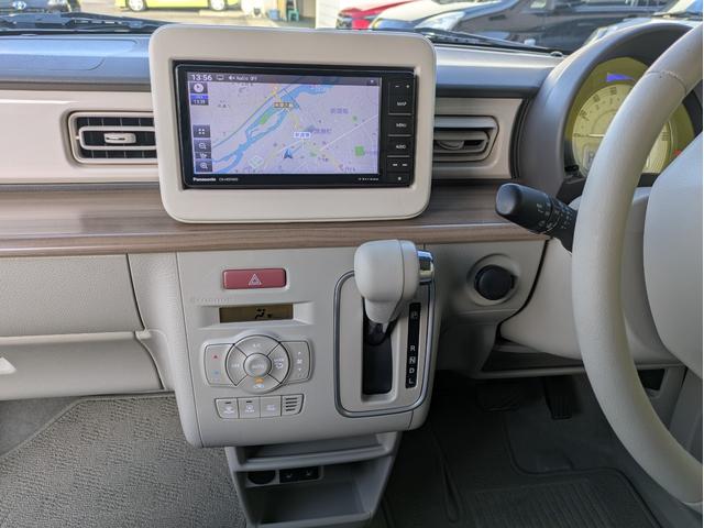 アルトラパン X 社外メモリナビ TVフルセグ 衝突軽減ブレーキ 障害物センサー レーンアシスト シートヒータ ドラレコ LEDライト 純正AW14インチ BT接続 BTオーディオ 車線逸脱警報装置 ステアリモコン(13枚目)