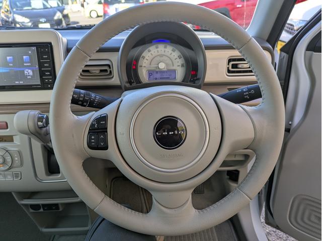 アルトラパン X 社外メモリナビ TVフルセグ 衝突軽減ブレーキ 障害物センサー レーンアシスト シートヒータ ドラレコ LEDライト 純正AW14インチ BT接続 BTオーディオ 車線逸脱警報装置 ステアリモコン(14枚目)