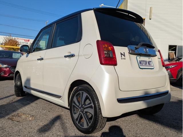 N-ONE プレミアム ツアラー・Lパッケージ 新品タイヤ装着 純正メモリーナビ BTオーディオ バックカメラ ワンセグ USB接続 DVD再生 オートエアコン オートHID フォグ パドルシフト ステアリモコン 純正アルミ 革巻ステア ETC(59枚目)