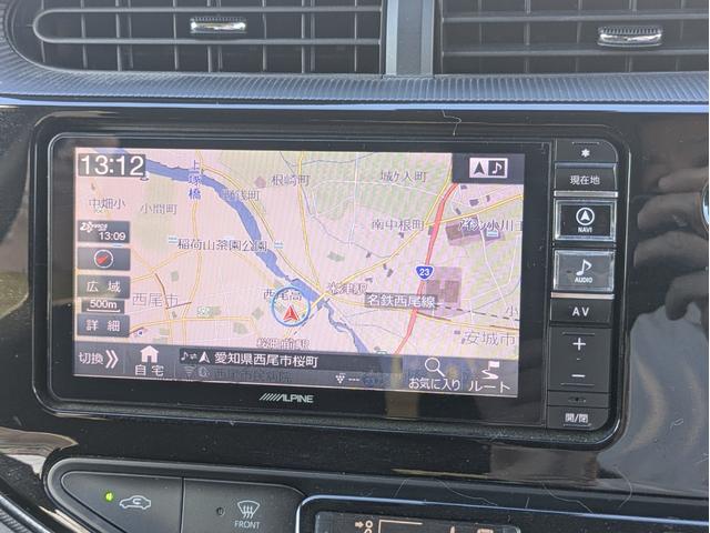 アクア Ｓスタイルブラック　純正ナビ　ＴＶフルセグ　Ｂカメラ　衝突軽減Ｂ　ＢＴ接続　ＢＴオーディオ　障害物センサー　　ＬＥＤライト　フォグランプ　オートＡＣ　シートヒーター　ステアリモコン　ＥＴＣ　オートハイビーム（14枚目）