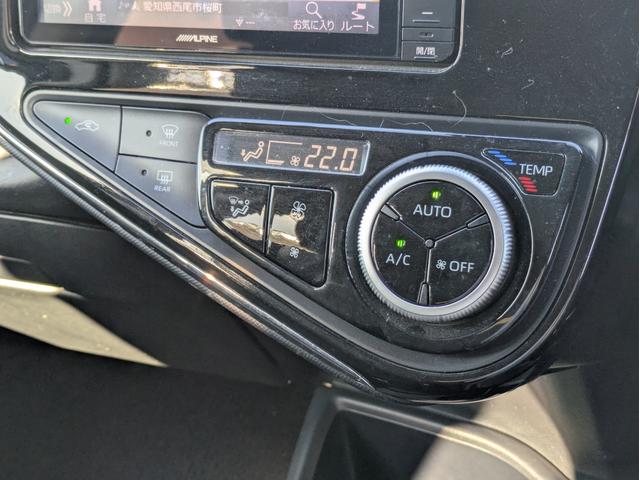 アクア Ｓスタイルブラック　純正ナビ　ＴＶフルセグ　Ｂカメラ　衝突軽減Ｂ　ＢＴ接続　ＢＴオーディオ　障害物センサー　　ＬＥＤライト　フォグランプ　オートＡＣ　シートヒーター　ステアリモコン　ＥＴＣ　オートハイビーム（21枚目）