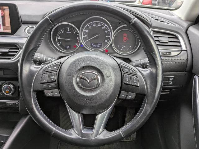 アテンザワゴン ＸＤ　プロアクティブ　衝突軽減ブレーキ　レーンアシスト　ブラインドスポットモニター　追従クルコン　バックカメラ　純正ナビ　ＢＴオーディオ　ＵＳＢ接続　ステアリモコン　オートＬＥＤ　フォグ　パドルシフト　革巻ステア　ＥＴＣ（12枚目）