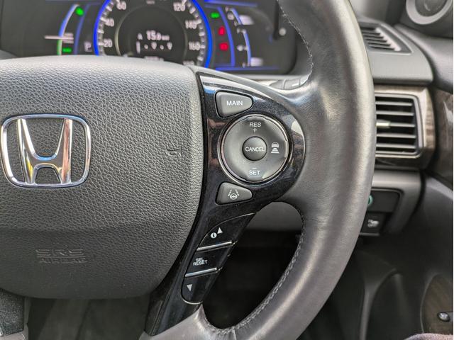 アコードハイブリッド EX 衝突軽減ブレーキ レーンアシスト 障害物センサー 追従クルコン 純正HDDナビ BTオーディオ USB接続 バックカメラ オートLED フォグ 純正アルミ ステアリモコン 電動シート ETC(20枚目)