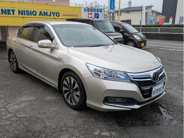 アコードハイブリッド EX 衝突軽減ブレーキ レーンアシスト 障害物センサー 追従クルコン 純正HDDナビ BTオーディオ USB接続 バックカメラ オートLED フォグ 純正アルミ ステアリモコン 電動シート ETC(31枚目)