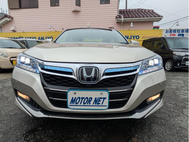 アコードハイブリッド EX 衝突軽減ブレーキ レーンアシスト 障害物センサー 追従クルコン 純正HDDナビ BTオーディオ USB接続 バックカメラ オートLED フォグ 純正アルミ ステアリモコン 電動シート ETC(55枚目)