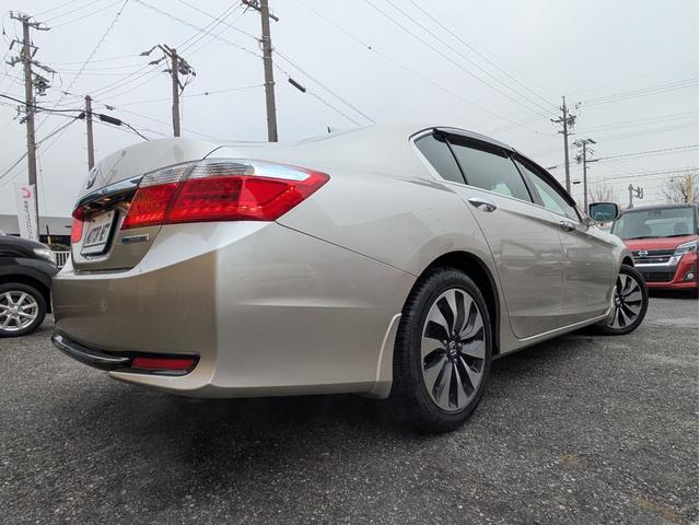 アコードハイブリッド EX 衝突軽減ブレーキ レーンアシスト 障害物センサー 追従クルコン 純正HDDナビ BTオーディオ USB接続 バックカメラ オートLED フォグ 純正アルミ ステアリモコン 電動シート ETC(59枚目)