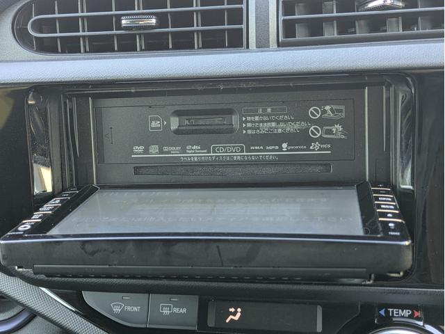 アクア Ｓ　純正ＨＤＤナビ　ＢＴオーディオ　フルセグＴＶ　ミュージックサーバー　ＤＶＤ再生　バックカメラ　オートライト　オートエアコン　スマートキー　ウインカーミラー　ＥＴＣ（16枚目）