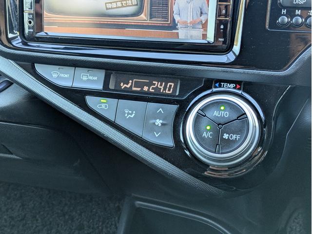 アクア Ｓ　純正ＨＤＤナビ　ＢＴオーディオ　フルセグＴＶ　ミュージックサーバー　ＤＶＤ再生　バックカメラ　オートライト　オートエアコン　スマートキー　ウインカーミラー　ＥＴＣ（19枚目）