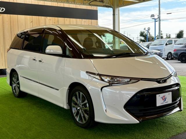 エスティマ アエラス　プレミアム　９型ナビ　クルーズコントロール　後席エアコン　両側電動　バックカメラ　地デジ　プッシュスタート　スマートキー　衝突軽減　オートマチックハイビーム　クリアランスソナー　電動シート　ＥＴＣ　フォグライト（33枚目）