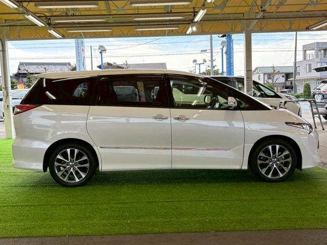 エスティマ アエラス　プレミアム　９型ナビ　クルーズコントロール　後席エアコン　両側電動　バックカメラ　地デジ　プッシュスタート　スマートキー　衝突軽減　オートマチックハイビーム　クリアランスソナー　電動シート　ＥＴＣ　フォグライト（36枚目）