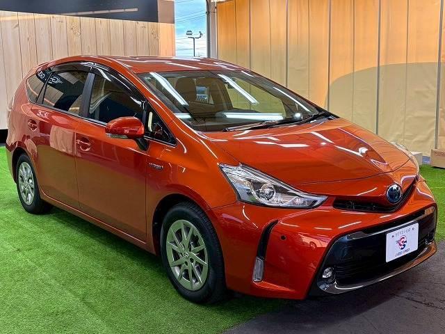 プリウスアルファ Ｇ　純正ナビ　クル－ズコントロール　衝突軽減　　レーンキープ　ＥＴＣ　オートマチックハイビーム　パワーシート　バックカメラ　コーナーセンサー　地デジ　Ｂｌｕｅｔｏｏｔｈ　フロントフォグ　プッシュスタート（14枚目）