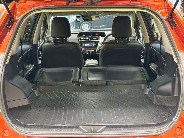 プリウスアルファ Ｇ　純正ナビ　クル－ズコントロール　衝突軽減　　レーンキープ　ＥＴＣ　オートマチックハイビーム　パワーシート　バックカメラ　コーナーセンサー　地デジ　Ｂｌｕｅｔｏｏｔｈ　フロントフォグ　プッシュスタート（40枚目）