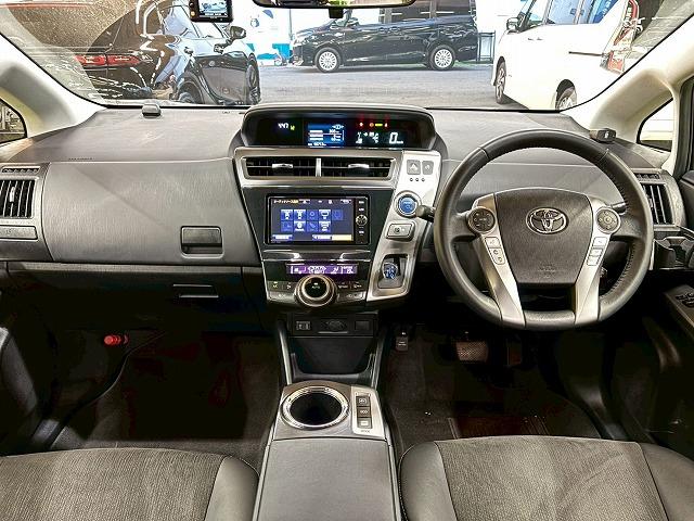 プリウスアルファ Ｇ　純正ナビ　クル－ズコントロール　衝突軽減　　レーンキープ　ＥＴＣ　オートマチックハイビーム　パワーシート　バックカメラ　コーナーセンサー　地デジ　Ｂｌｕｅｔｏｏｔｈ　フロントフォグ　プッシュスタート（41枚目）