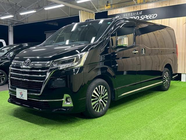 グランエース Premium 9型ナビ 全方位 後席モニター デジタルミラ レーダークルーズコントロール 衝突軽減 レーンキープ 後席オートエアコン シートヒーター オットマン 電動シート LEDヘッドライト プッシュスタート(31枚目)