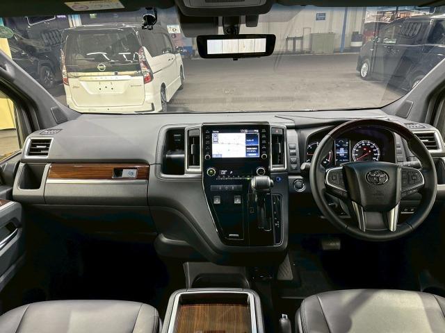 グランエース Premium 9型ナビ 全方位 後席モニター デジタルミラ レーダークルーズコントロール 衝突軽減 レーンキープ 後席オートエアコン シートヒーター オットマン 電動シート LEDヘッドライト プッシュスタート(45枚目)