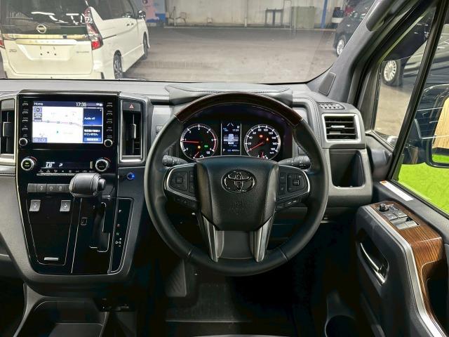 グランエース Premium 9型ナビ 全方位 後席モニター デジタルミラ レーダークルーズコントロール 衝突軽減 レーンキープ 後席オートエアコン シートヒーター オットマン 電動シート LEDヘッドライト プッシュスタート(46枚目)