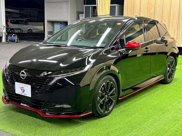 オーラ NISMO 9型ナビ 全周囲モニター プロパイロット BSM レーンキープ デジタルミラー シートヒーター ステアリングヒーター ETC2.0 クリアランスソナー 地デジ プッシュスタート スマートキー LED(37枚目)