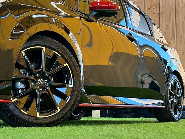 オーラ NISMO 9型ナビ 全周囲モニター プロパイロット BSM レーンキープ デジタルミラー シートヒーター ステアリングヒーター ETC2.0 クリアランスソナー 地デジ プッシュスタート スマートキー LED(76枚目)