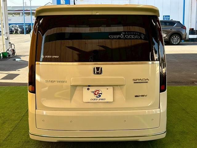 ステップワゴン e:HEVスパーダ プレミアムライン 純正ナビ 全周囲 BBSアルミ ローダウン 両側電動 シートヒーター BSI 後席モニター デジタルミラー レーダークルーズコントロール レーンキープ 電動リアゲート ETC クリアランスソナー(17枚目)