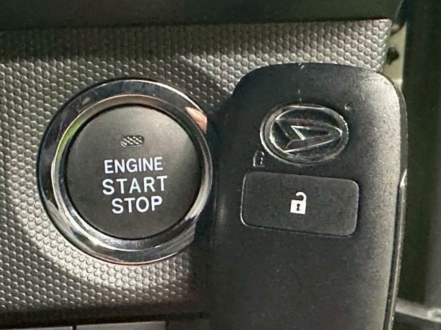 プッシュスタート＆スマートキーを装備！