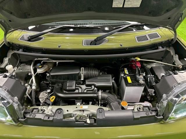 しっかりとメンテナンスされた管理状態の良いエンジンです