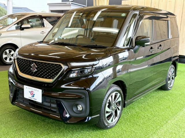 ソリオバンディット ハイブリッドMV 9型ナビ 全方位 レーダークルーズETC シートヒーター ヘッドアップディスプレイ 両側電動スライドドア 衝突軽減 レーンキープ クリアランスソナー スマートキー LEDヘッドライト(33枚目)