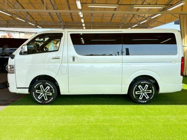 ハイエースバン スーパーGLダークプライム2 4WD 8型ナビ 両側電動スライド WEDSアルミ ホワイトレター トヨタセーフティーセンス オートマチックハイビーム LEDヘッドライト シートカバー フォグライト 地デジ バックカメラ ETC(58枚目)