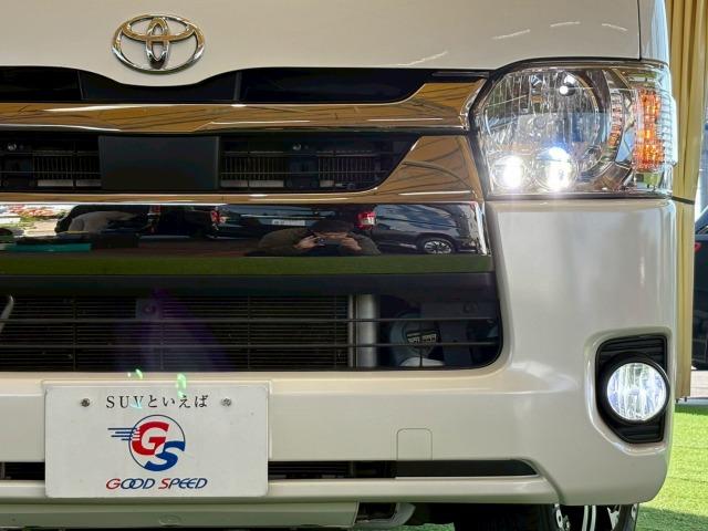 ハイエースバン スーパーGLダークプライム2 4WD 8型ナビ 両側電動スライド WEDSアルミ ホワイトレター トヨタセーフティーセンス オートマチックハイビーム LEDヘッドライト シートカバー フォグライト 地デジ バックカメラ ETC(64枚目)