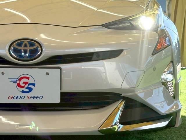 プリウス Ａ　フルエアロ　純正ＳＤナビ　レーダークルーズ　衝突軽減　レーンキープ　ヘッドアップディスプレイ　インテリジェントパーキングアシスト　オートマチックハイビーム　地デジ　バックカメラ　Ｂｌｕｅｔｏｏｔｈ（19枚目）