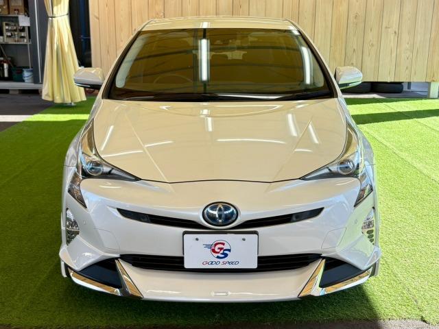 プリウス Ａ　フルエアロ　純正ＳＤナビ　レーダークルーズ　衝突軽減　レーンキープ　ヘッドアップディスプレイ　インテリジェントパーキングアシスト　オートマチックハイビーム　地デジ　バックカメラ　Ｂｌｕｅｔｏｏｔｈ（34枚目）