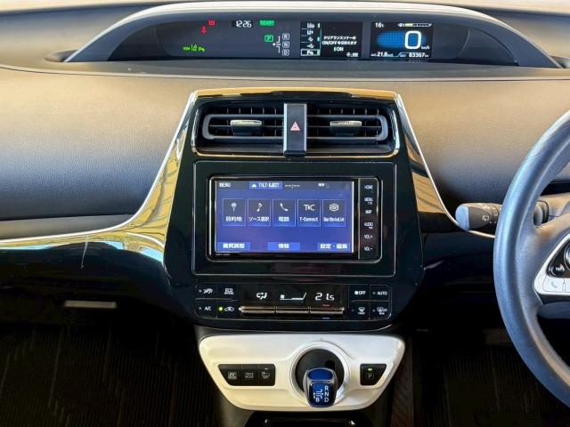 プリウス Ａ　フルエアロ　純正ＳＤナビ　レーダークルーズ　衝突軽減　レーンキープ　ヘッドアップディスプレイ　インテリジェントパーキングアシスト　オートマチックハイビーム　地デジ　バックカメラ　Ｂｌｕｅｔｏｏｔｈ（47枚目）