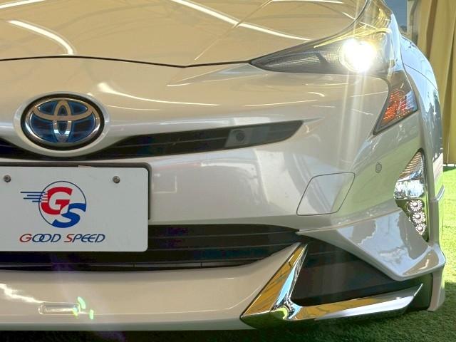 プリウス Ａ　フルエアロ　純正ＳＤナビ　レーダークルーズ　衝突軽減　レーンキープ　ヘッドアップディスプレイ　インテリジェントパーキングアシスト　オートマチックハイビーム　地デジ　バックカメラ　Ｂｌｕｅｔｏｏｔｈ（77枚目）