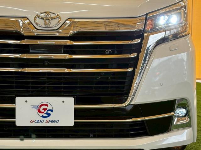 グランエース Premium 後席モニター 全方位 ナビ シートヒーター レ-ダークルーズ 衝突軽減 レーンキープ デジタルインナーミラー ブラインドスポットモニター 後席オートエアコン 電動シート クリアランスソナー(71枚目)