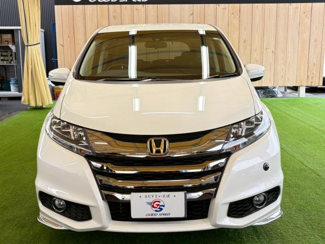 オデッセイハイブリッド ＨＹＢＲＩＤ　ＡＢＳＯＬＵＴＥ　Ｈｏｎｄａ　ＳＥＮＳＩＮＧ　８型ナビ　レーダークルーズコントロール　衝突軽減　レーンキープ　両側電動スライドドア　クリアランスソナー　ＬＥＤヘッドライト　フォグライトＥＴＣ　電動シート　後席エアコン　Ｂｌｕｅｔｏｏｔｈ接続（32枚目）