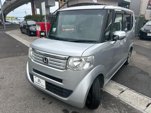 N-BOX G・Lパッケージ 純正ナビ バックカメラ ETC 左側パワースライドドア 純正アルミホイール スマートキー キーレスエントリー スペアキー 車検令和9年2月迄(4枚目)