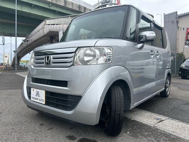 N-BOX G・Lパッケージ 純正ナビ バックカメラ ETC 左側パワースライドドア 純正アルミホイール スマートキー キーレスエントリー スペアキー 車検令和9年2月迄(8枚目)
