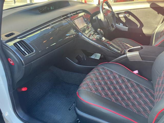 プリウス S ワンオーナー ナビTV Bluetooth バックカメラ ETC 新品タイヤ 社外20インチAW 社外新品フルLEDスモークテール&シーケンシャルウィンカー クラッツィオ新品皮調シートカバー(46枚目)