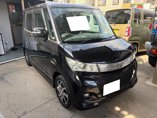 パレットSW XS ナビ ETC 左側パワースライドドア プッシュスタート スマートキー2個 外装コーティング仕上済(3枚目)