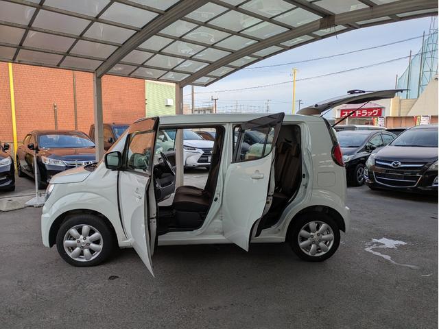 MRワゴン T 純正SDナビ フルセグTV ETC バックカメラ USB入力端子 CD再生 プッシュスタート スマートキー 純正14インチAW ベンチシート フルフラットシート ウィンカーミラー(54枚目)