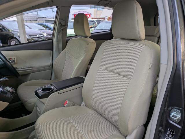 プリウスアルファ S 社外SDナビ BTオーディオ ETC バックカメラ オートライト LEDヘッドライト フロントフォグランプ 純正16インチAW アイドリングストップ ステアリングリモコン プッシュスタート(11枚目)