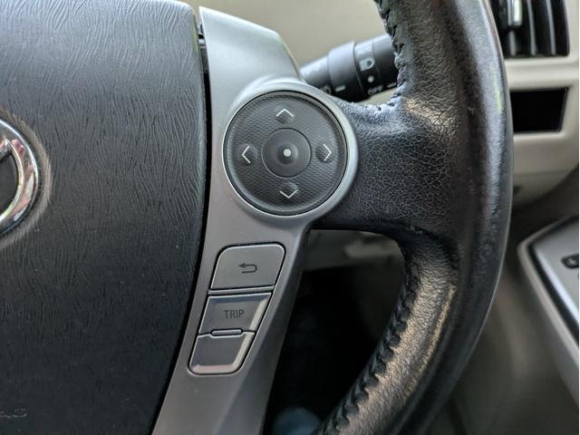 プリウスアルファ S 社外SDナビ BTオーディオ ETC バックカメラ オートライト LEDヘッドライト フロントフォグランプ 純正16インチAW アイドリングストップ ステアリングリモコン プッシュスタート(16枚目)