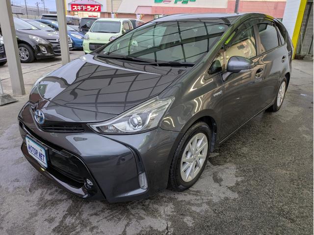 プリウスアルファ S 社外SDナビ BTオーディオ ETC バックカメラ オートライト LEDヘッドライト フロントフォグランプ 純正16インチAW アイドリングストップ ステアリングリモコン プッシュスタート(30枚目)