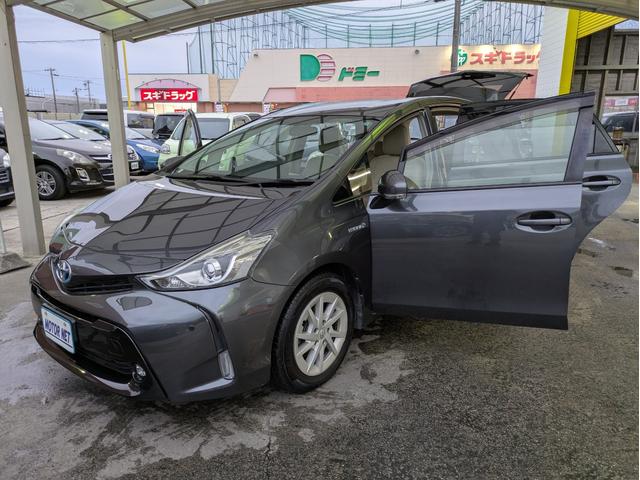 プリウスアルファ S 社外SDナビ BTオーディオ ETC バックカメラ オートライト LEDヘッドライト フロントフォグランプ 純正16インチAW アイドリングストップ ステアリングリモコン プッシュスタート(49枚目)