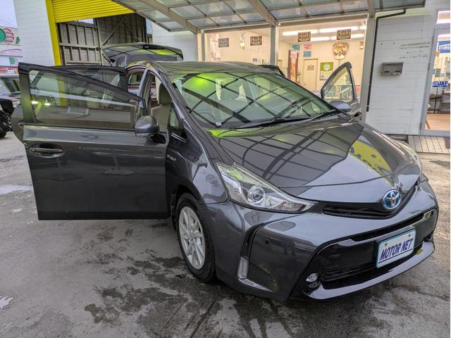 プリウスアルファ S 社外SDナビ BTオーディオ ETC バックカメラ オートライト LEDヘッドライト フロントフォグランプ 純正16インチAW アイドリングストップ ステアリングリモコン プッシュスタート(51枚目)