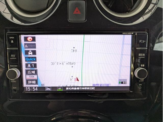 ノート e-パワー X 純正SDナビ BTオーディオ 全周囲・バックカメラ サイド・フロントカメラ フルセグTV ドラレコ オートライト LEDヘッドライト 衝突軽減ブレーキ 障害物センサー オートマチックハイビーム(18枚目)