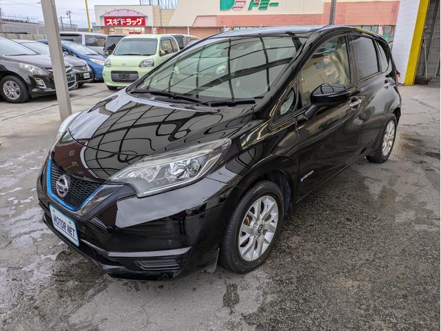 ノート e-パワー X 純正SDナビ BTオーディオ 全周囲・バックカメラ サイド・フロントカメラ フルセグTV ドラレコ オートライト LEDヘッドライト 衝突軽減ブレーキ 障害物センサー オートマチックハイビーム(33枚目)