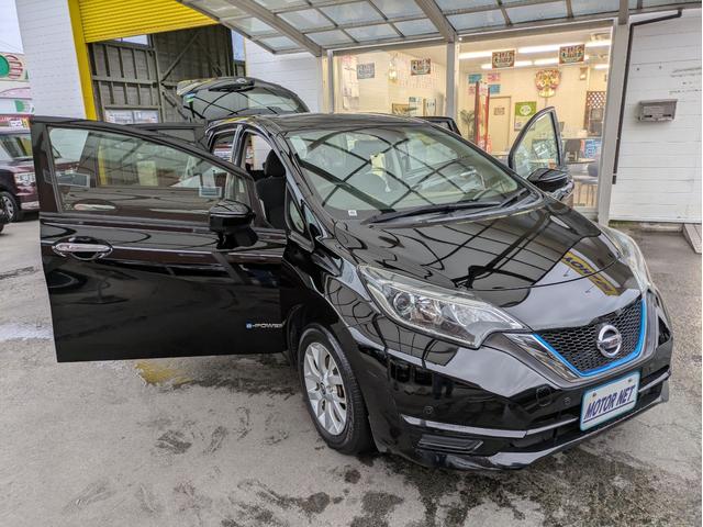 ノート e-パワー X 純正SDナビ BTオーディオ 全周囲・バックカメラ サイド・フロントカメラ フルセグTV ドラレコ オートライト LEDヘッドライト 衝突軽減ブレーキ 障害物センサー オートマチックハイビーム(52枚目)