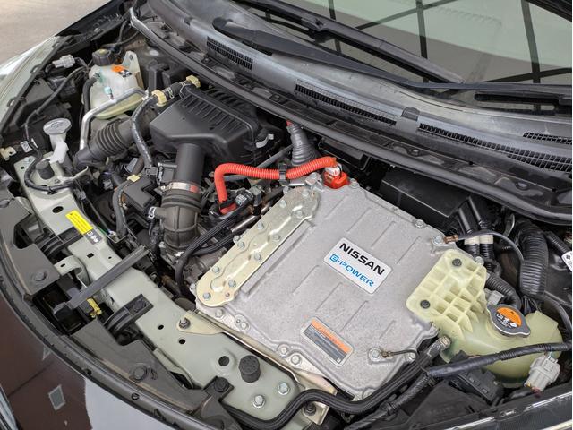 ノート e-パワー X 純正SDナビ BTオーディオ 全周囲・バックカメラ サイド・フロントカメラ フルセグTV ドラレコ オートライト LEDヘッドライト 衝突軽減ブレーキ 障害物センサー オートマチックハイビーム(58枚目)